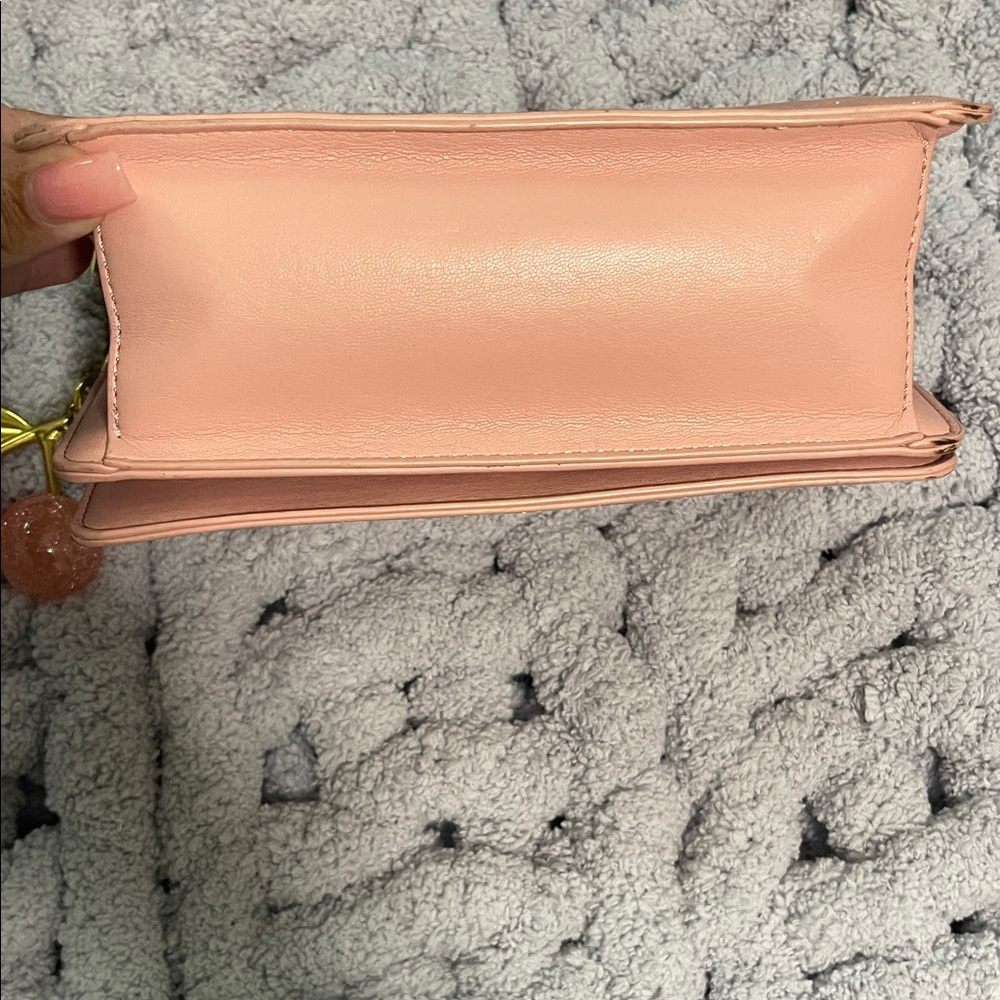 Love Moschino Pink Heart-Studded Crossbody Bag - Picture 4 of 12